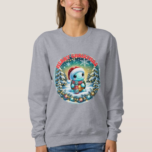 Jultursköldpaddsskjorta T Shirt (Framsida)