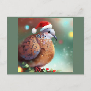 Julturturduva 1 helg vykort