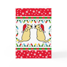 JulTwin Gult Labradors Santa