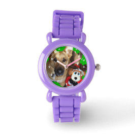 Jultyska shepherd & Leksak Reindeer Armbandsur