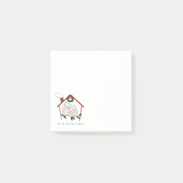 Juluggla Hemma Mysig Post-it Block (Framsida)