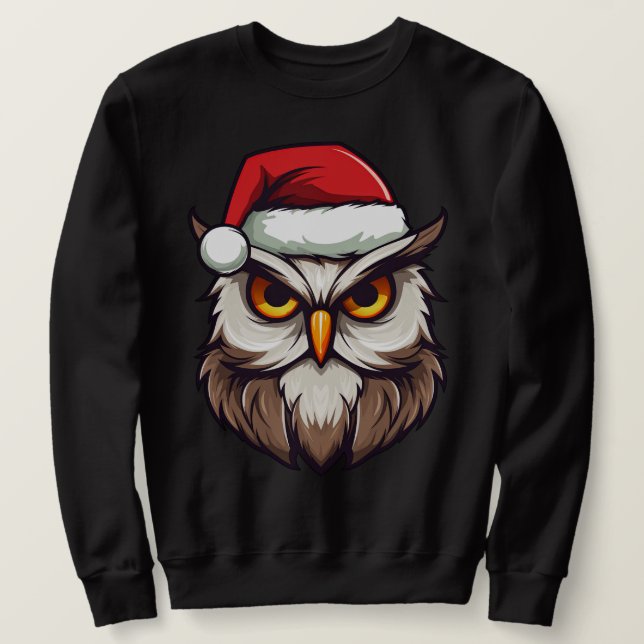 Juluggla Lång Ärmad Tröja (Design framsida)