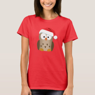 Juluggla med den Santa hatten T Shirt