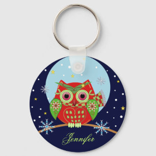 Juluggla och kända Keychain Nyckelring