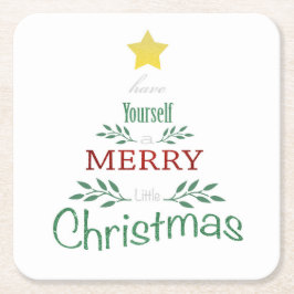 Julunderlägg Underlägg Papper Kvadrat