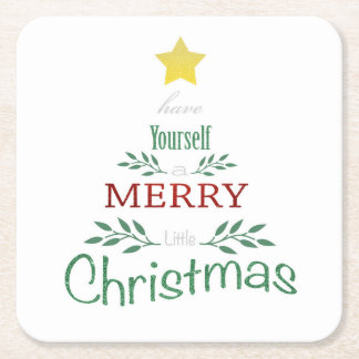 Julunderlägg Underlägg Papper Kvadrat
