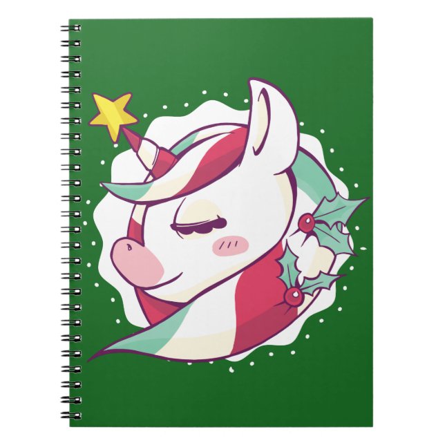 Julunicorn Anteckningsbok (Framsidan)