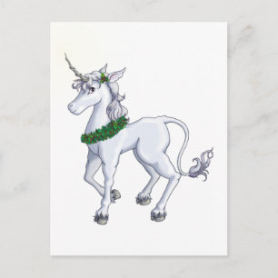 Julunicorn Helg Vykort