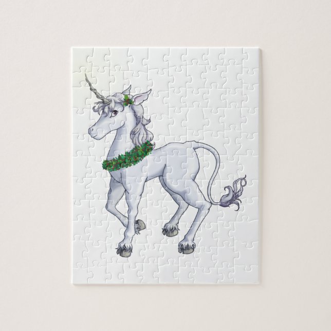 JulUnicorn Pussel (Vertikal)