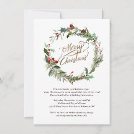 Julutandningspartiet Gräs Berry Holly bjudande