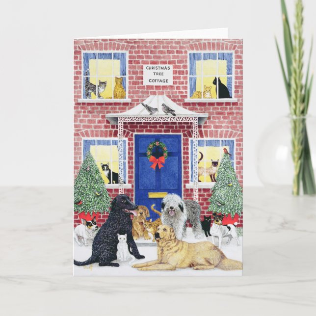 Julvädret Helgkort (Framsida)