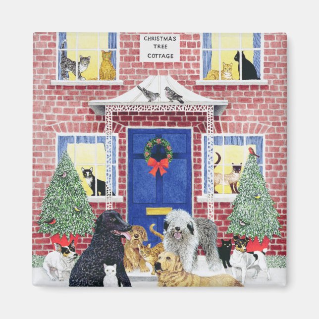 Julvädret Magnet (Framsidan)