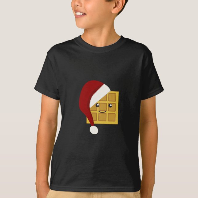 Julvåffle T-shirt (Framsida)