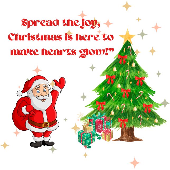 Julväggklocka Stor Klocka (Skapare uppladdad)