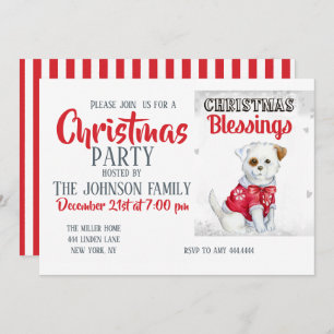 Julvalp Inbjudningar