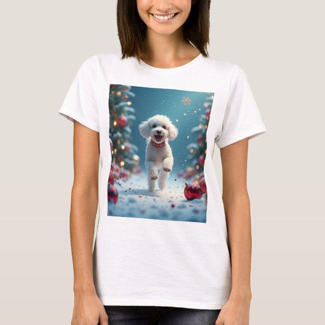 julvalp t shirt (Framsida)