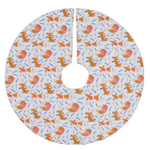 JulValper Julgransmatta Borstad Polyester