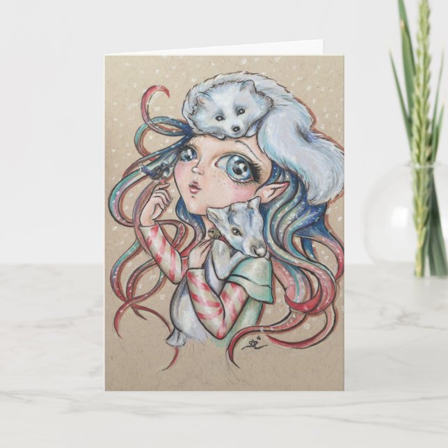 Julvänner Helgkort (Framsida)