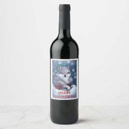 Julvarg - Vin Etikett