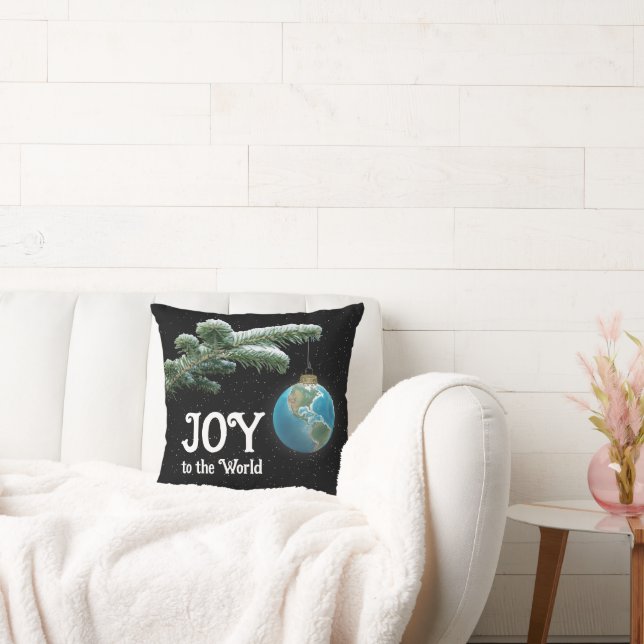 Julvärldsglob Ornament Med Stjärnor Kudde (Soffa)