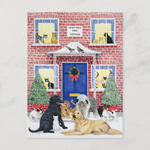 Julvärme Helg Vykort