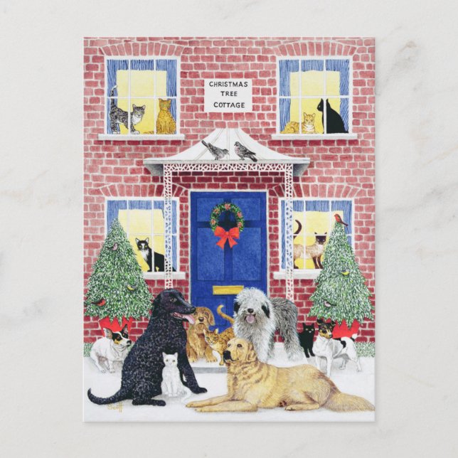 Julvärme Helg Vykort (Framsida)