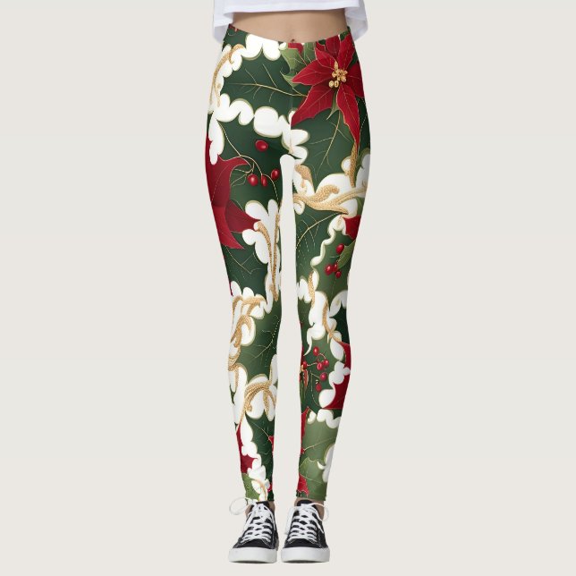julväxter galore leggings (Framsida)