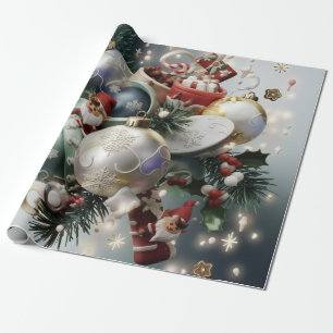Julventiler och prydnadsföremål presentpapper