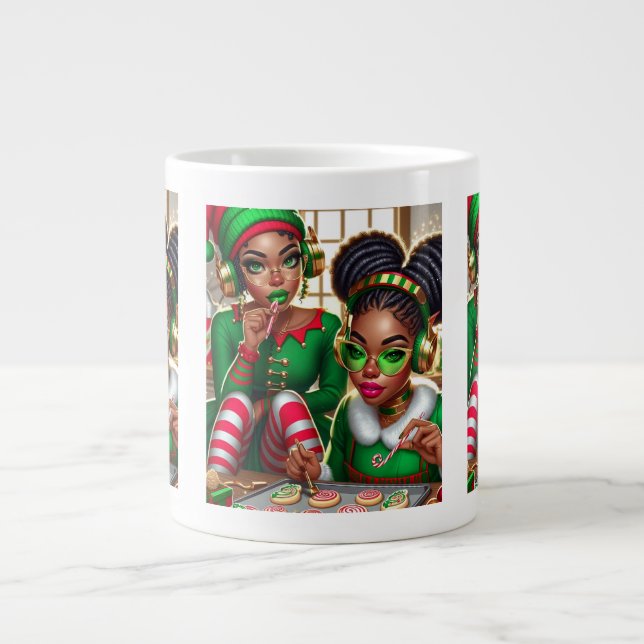 Julverkstad Specialmugg Jumbo Mugg (Framsidan)