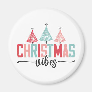Julvibes - Festive Träd Design Magnet
