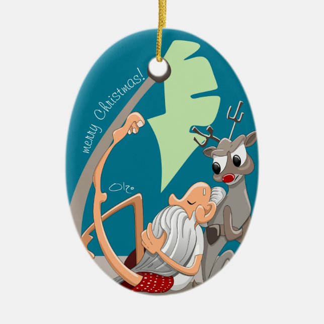 julvibes julgransprydnad keramik (Framsidan)