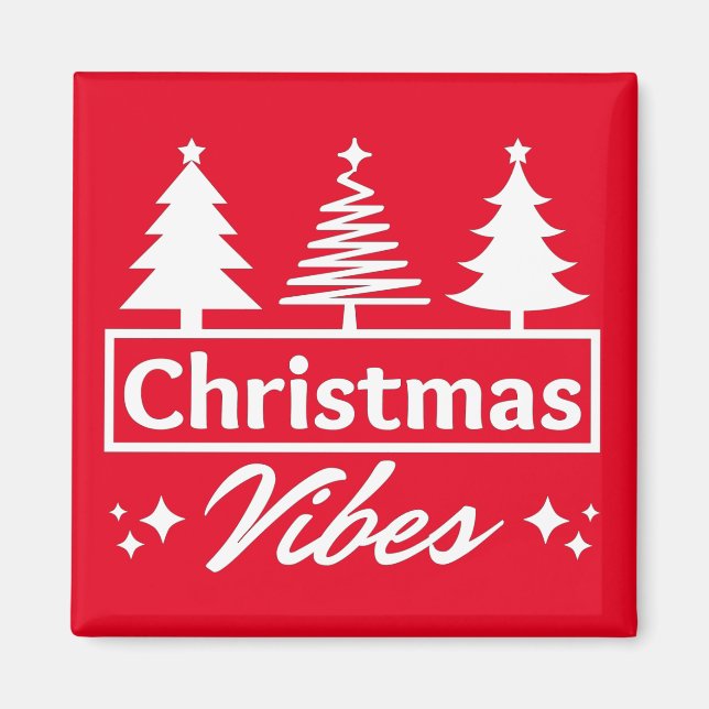 julvibes magnet (Framsidan)
