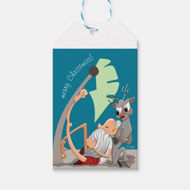 julvibes presentetikett (Framsidan)