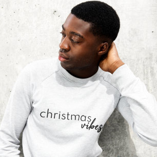 julvibes Snyggt för modernt, minimalistiskt Tren Lång Ärmad Tröja