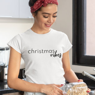 julvibes Snyggt för modernt, minimalistiskt Tren T Shirt