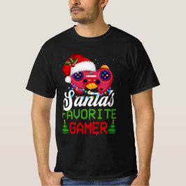 Julvideoklippet jultomtens favoritspel t shirt