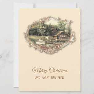 Julvintage Julkort