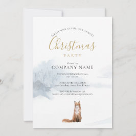 Julvinter Fox Corporate Julfest Inbjudningar