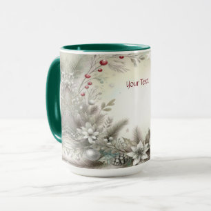 Julvinter Helgdag Mugg