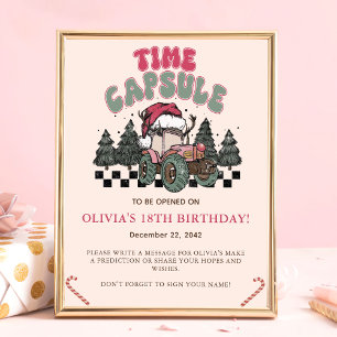 Julvinter Onederland Birthday Time Capsule Poster