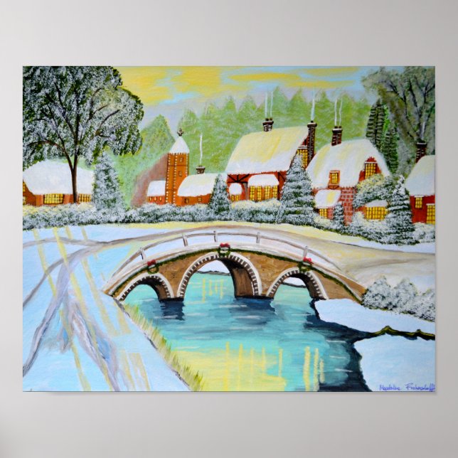 Julvinter Poster (Framsidan)