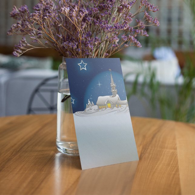 Julvinter-scenen Inbjudningar (Skapare uppladdad)