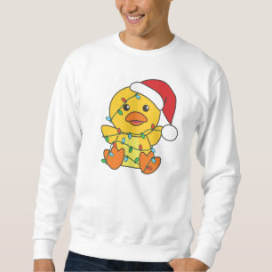 Julvinterdjuren anka Helgdag Anka Lång Ärmad Tröja