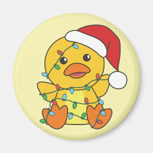 Julvinterdjuren anka Helgdag Anka Magnet
