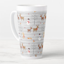 Julvintern Forest Latte Mugg