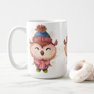 Julvintern Uggla Kaffemugg