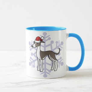 Julvinthund/Whippet/italiensk vinthund Mugg