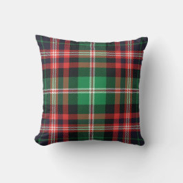 Julvintringsdesign, röd och Grönt Kudde