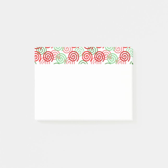 Julvirvlar  post-it block (Framsida)