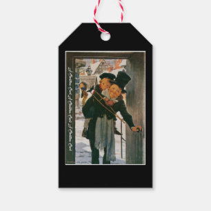 Julvisa "Bob Cratchit och Lille Tim Presentetikett